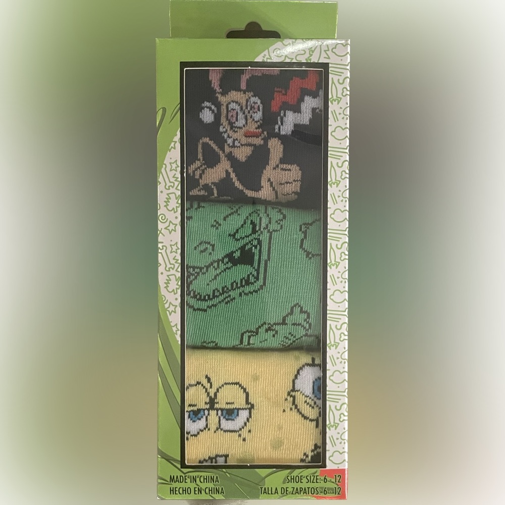 Nickelodeon 3 Pair Crew Socks‎